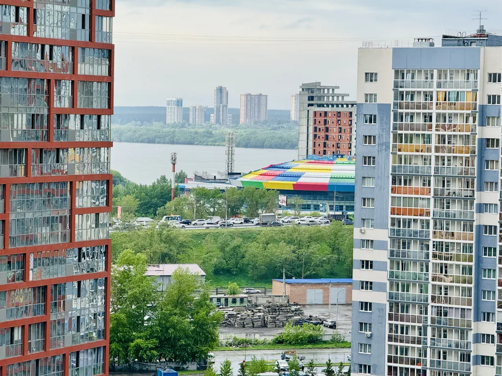 Квартира Уютная квартира с шикарным видом — Новосибирск