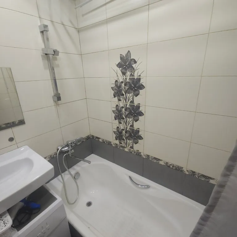 Квартира Квартира Уютная студия с ванной, 5 мин от метро Люблино, парковка бесплатно — Москва