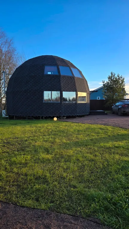 Коттедж Круглый дом сфера — Ломоносов