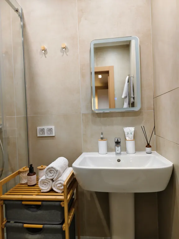 Квартира Квартира Уютный апартамент в апарт-отеле — Краснодар