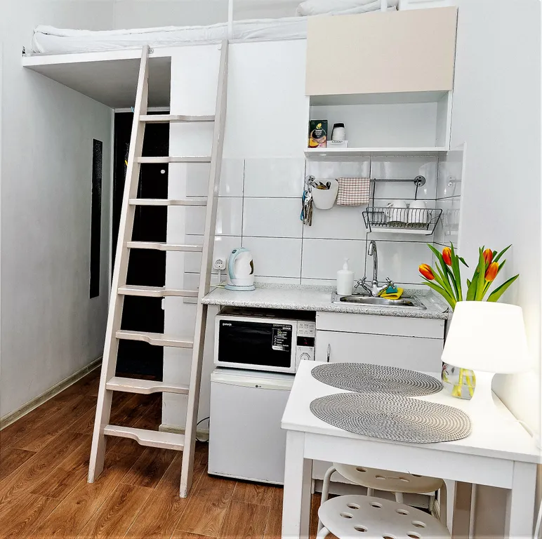 Квартира Квартира Полноценная студия в самом центре с парковкой — Санкт-Петербург