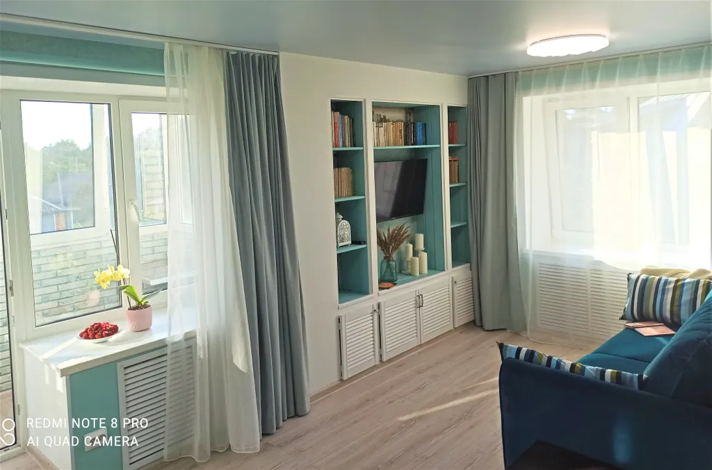 Уютная квартира в центре Пушкиногорья, новинка