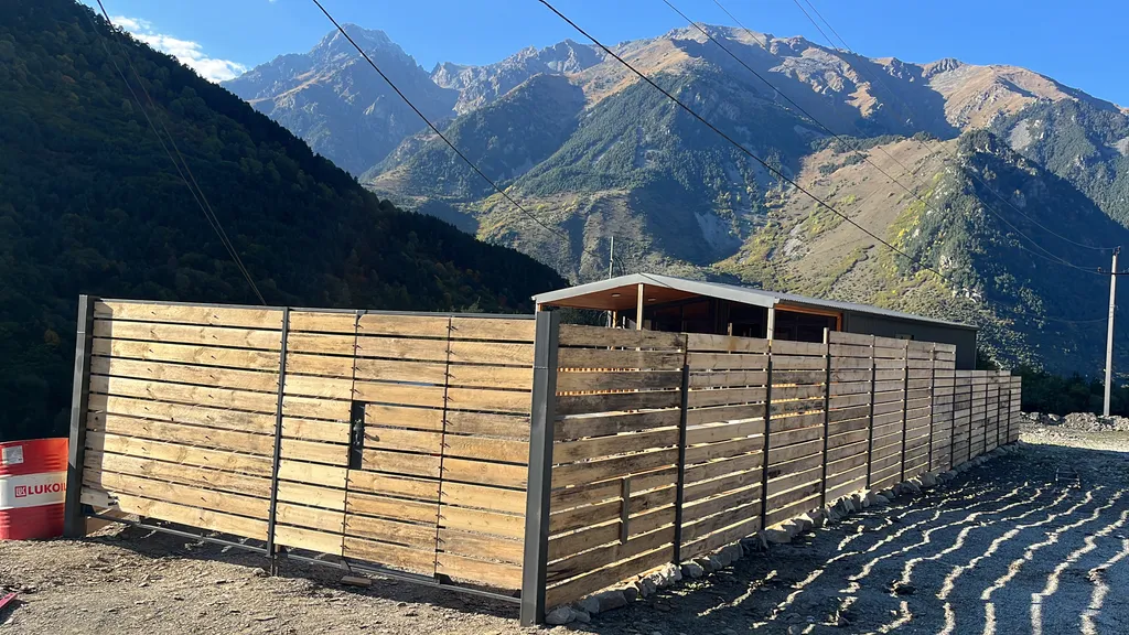 Домик в горах Осетии