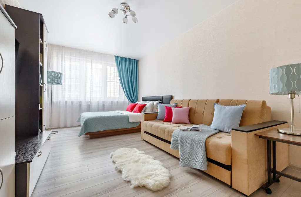 Квартира Уютная квартира в новом ЖК Три богатыря в центре — Краснодар