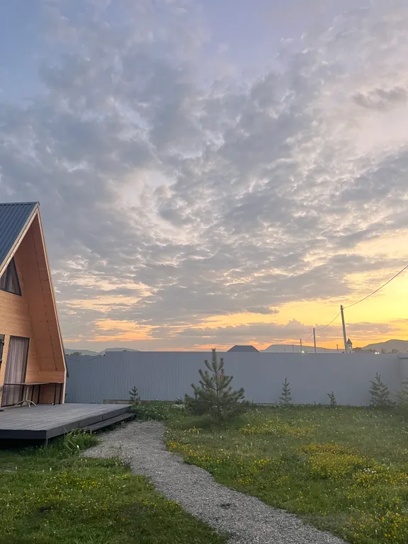 Домик Афрейм с банькой