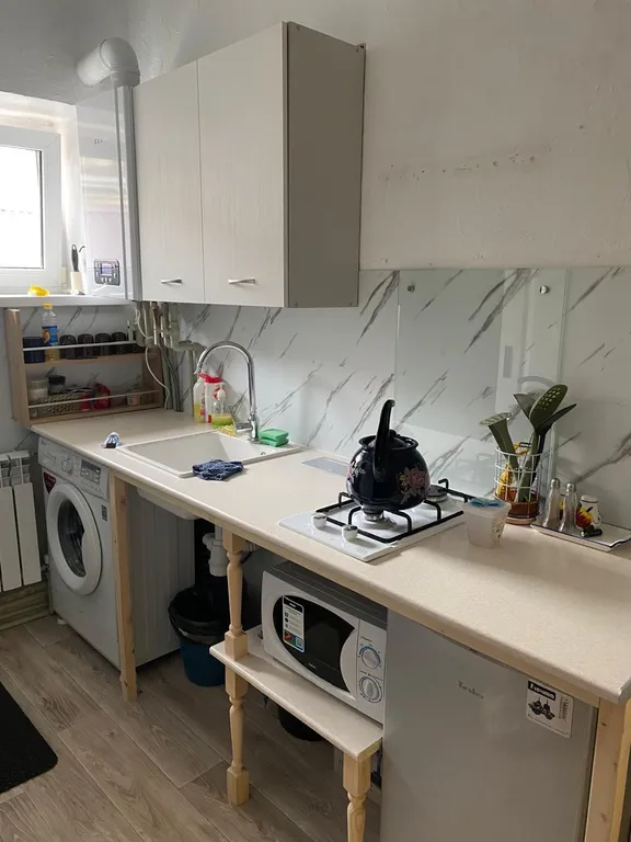 Квартира рядом с цветником