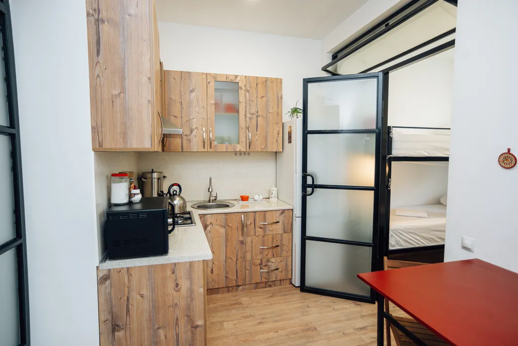 Просторная квартира в центре с собственным двориком