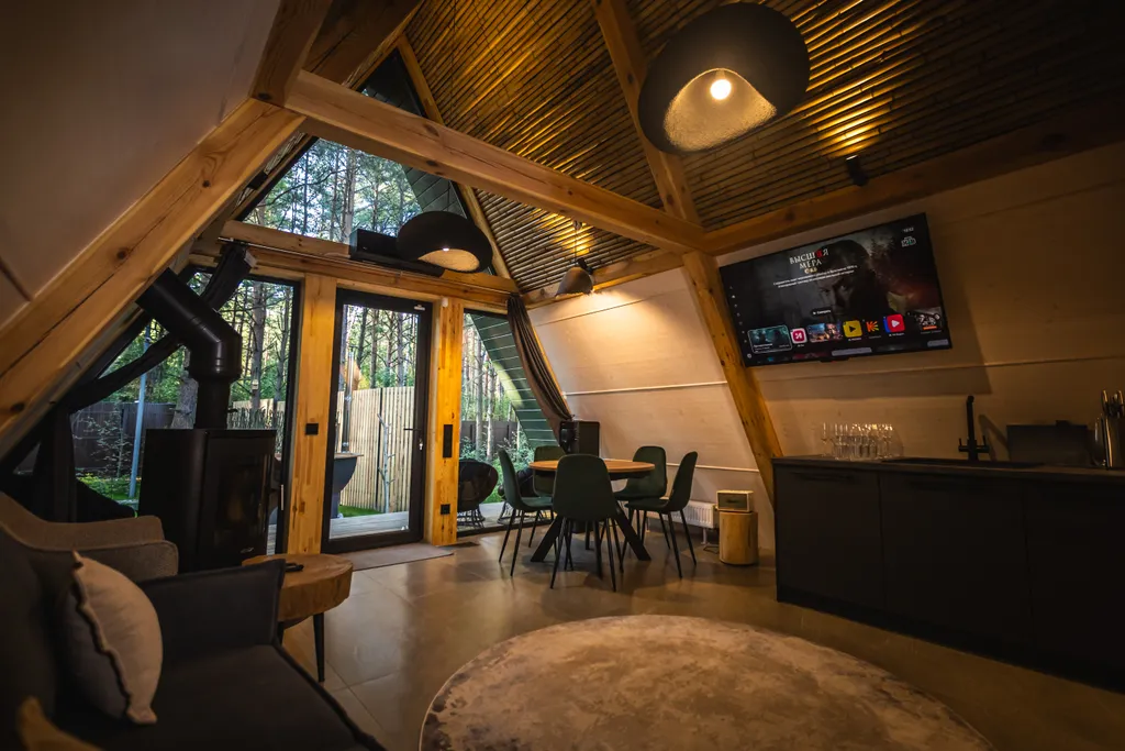 Коттедж Коттедж А-Фрейм грин — Павловский Посад