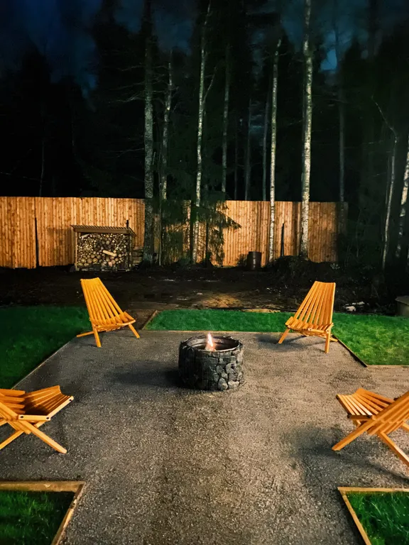 Уютный дом A-frame