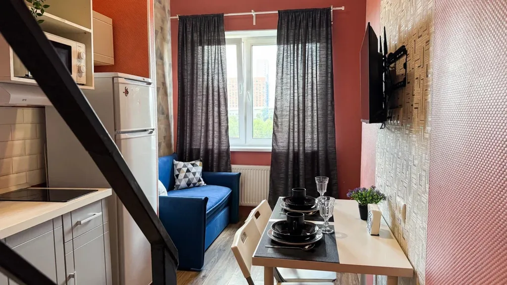 Квартира Квартира Уютная студия в ЖК Татьянин парк у метро Говорово — Москва