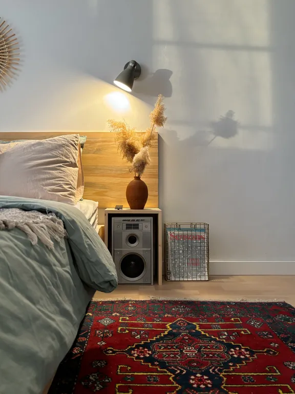 Атмосферная квартира с уникальным дизайном и проектором для фильмов