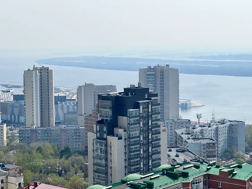 Квартира Отличная видовая квартира в центре города — Хабаровск