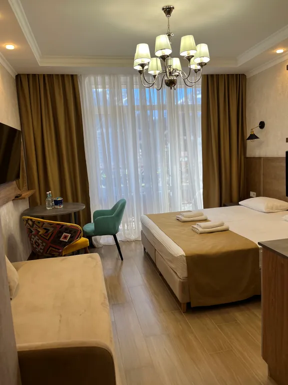 Квартира Новые элитные апартаменты с видом на горы — аренда посуточно в Домбай