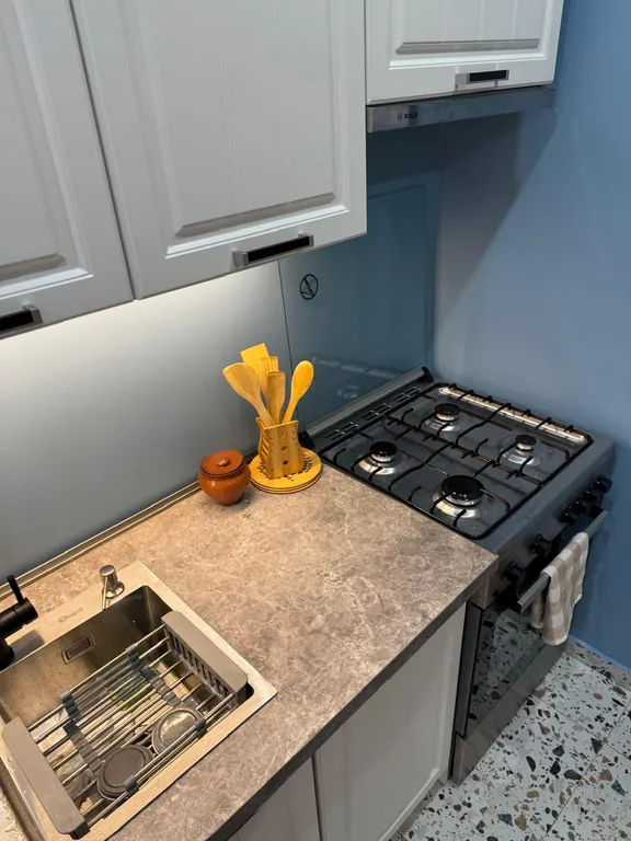 Винтажная квартира с камином в центральном районе Тбилиси, Чугурети