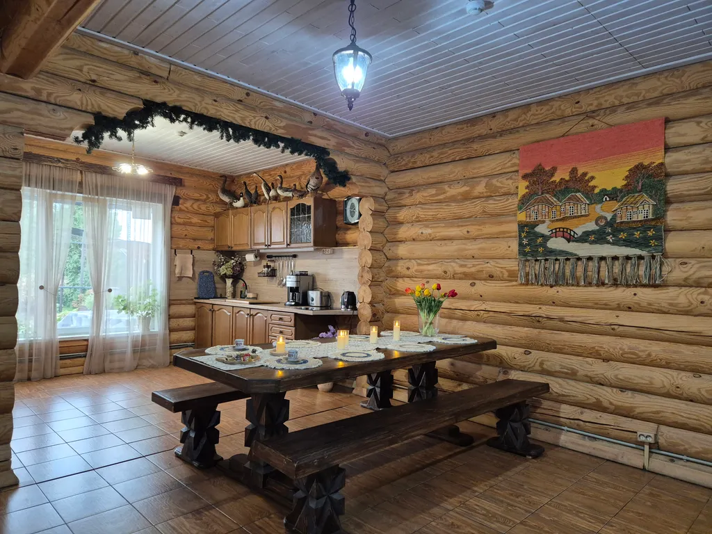 Уютный дом с бильярдом и сауной на побережье водохранилища