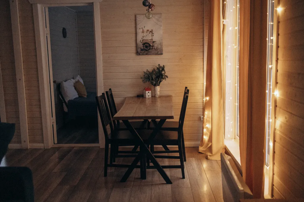 Большой дом с душой у соснового леса