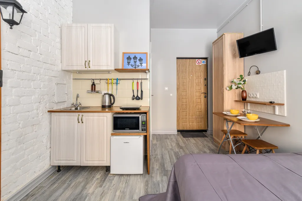 Квартира Квартира Студия с кухней — Санкт-Петербург