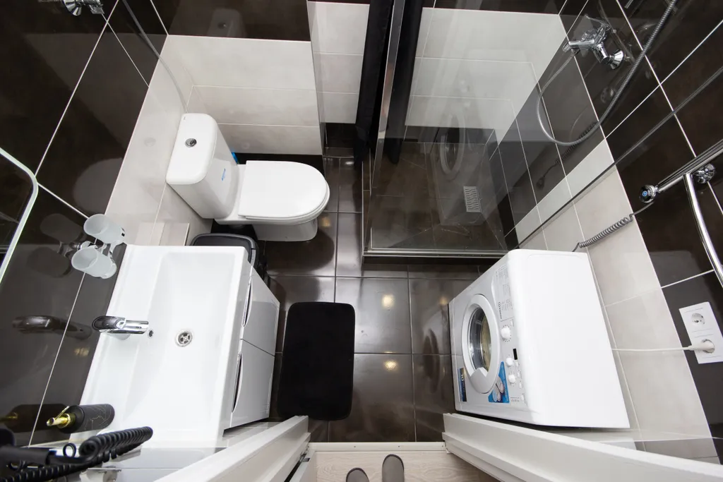 Апартамент с бассейном и балконом