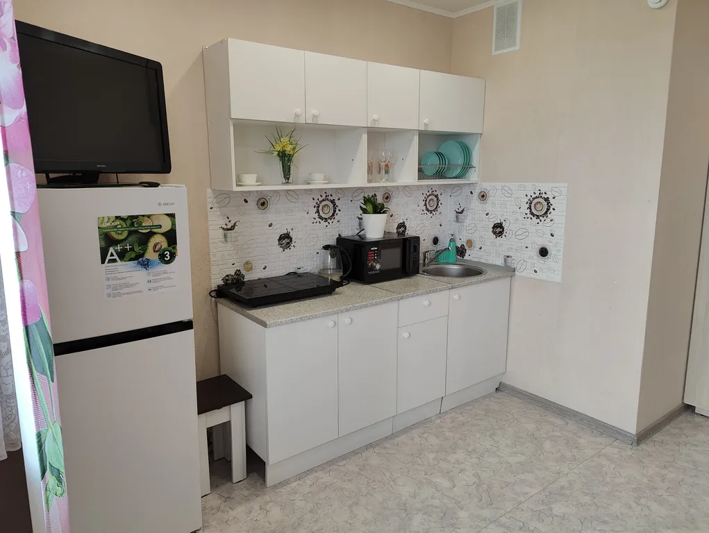 Светлая уютная студия в тихом спальном районе