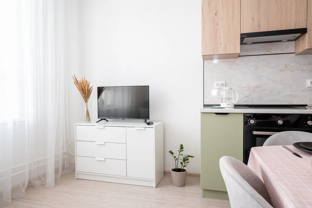 Уютная евро-2 квартира с видом на две реки