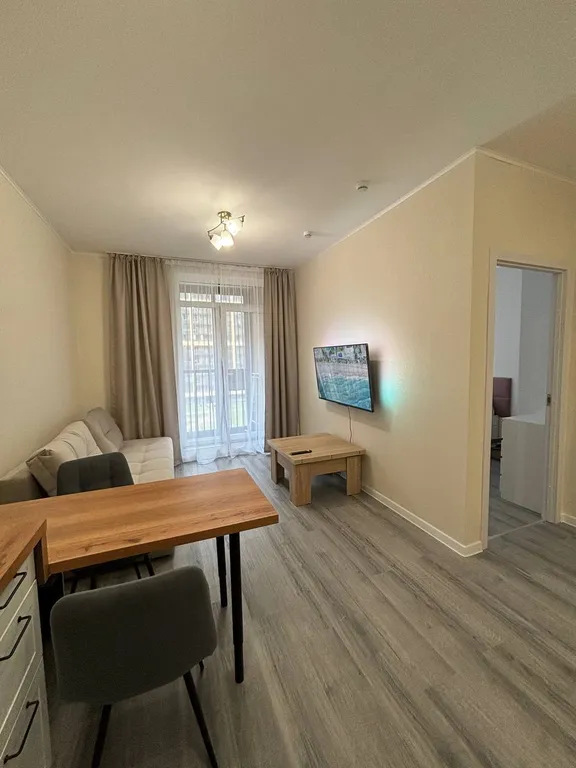 Квартира Квартира Уютная евродвушка — Бугры