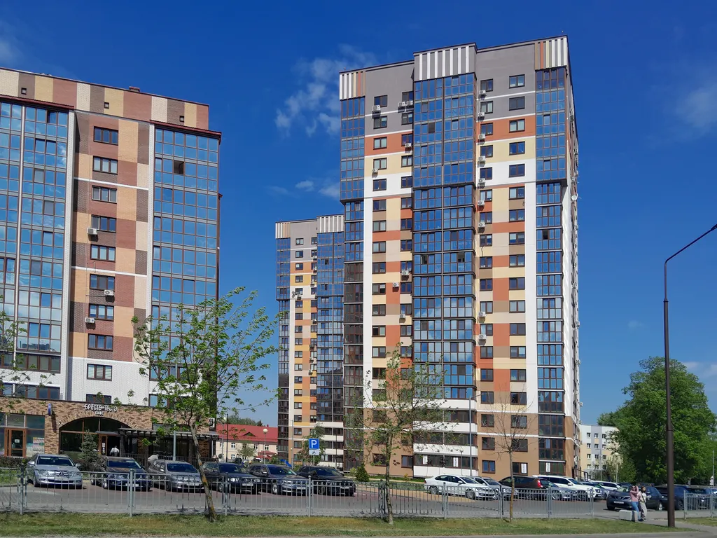 Новая дизайнерская квартира в центре с видом на город