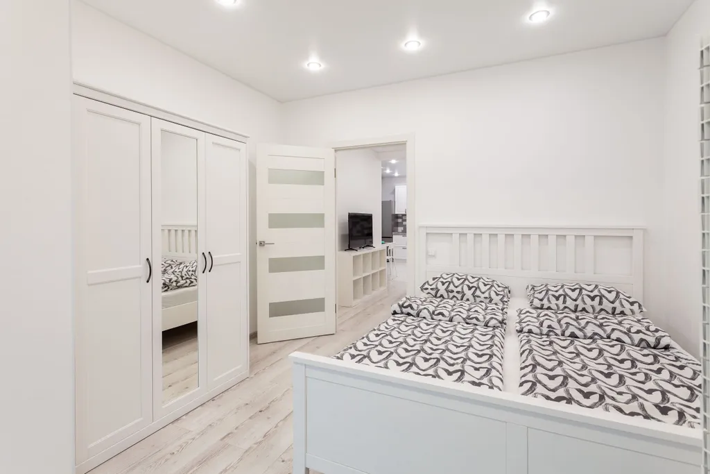 Светлая квартира с просторной кухней