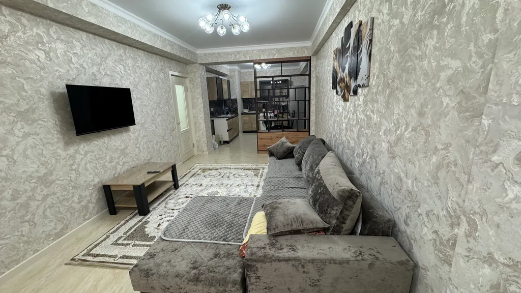 Квартира Новая квартира в центре, 300 метров от мультимедийного фонтана, магнит — Дербент