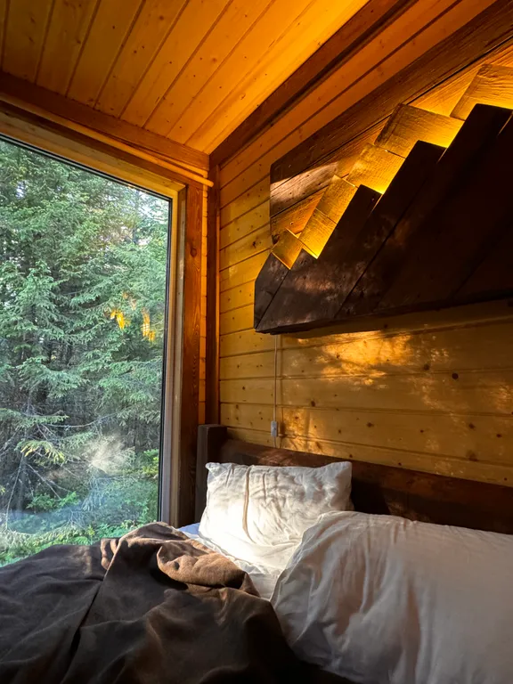 Домик для двоих с горячей купелью (шерегеш)