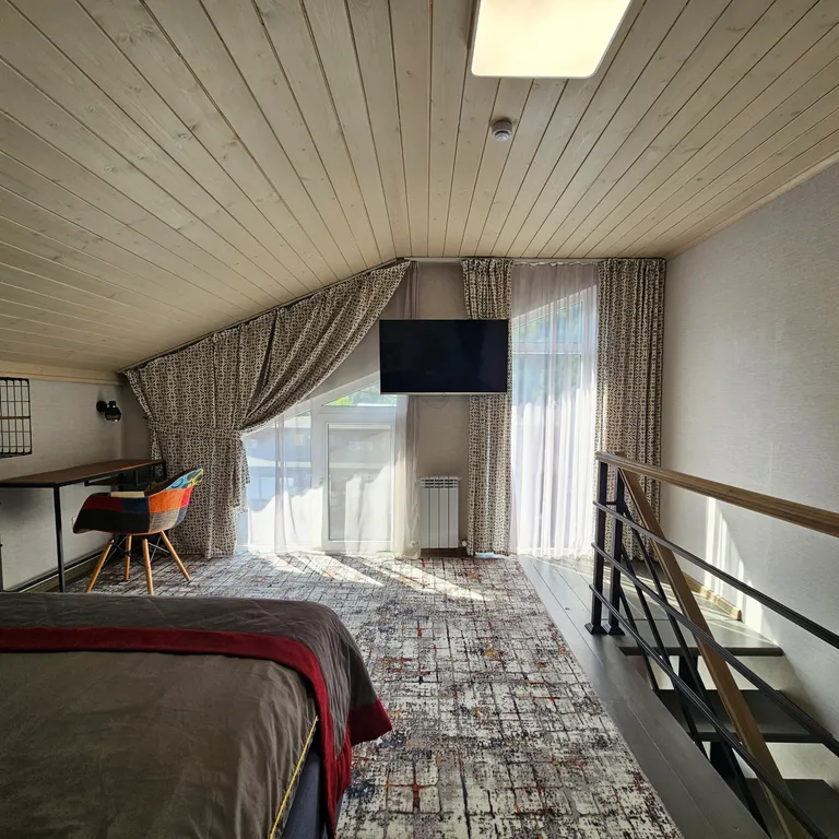 Квартира Прекрасная двухуровневая квартира с видом на горы — Красная Поляна