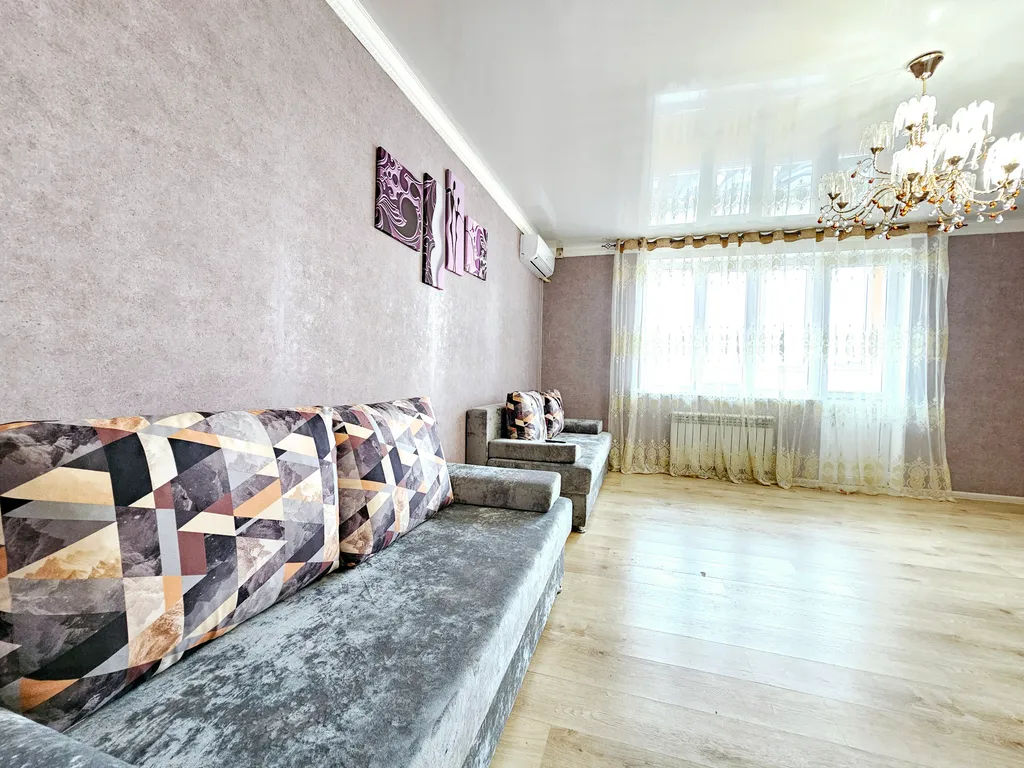 2-к для 6 гостей в современном ЖК Адмирал