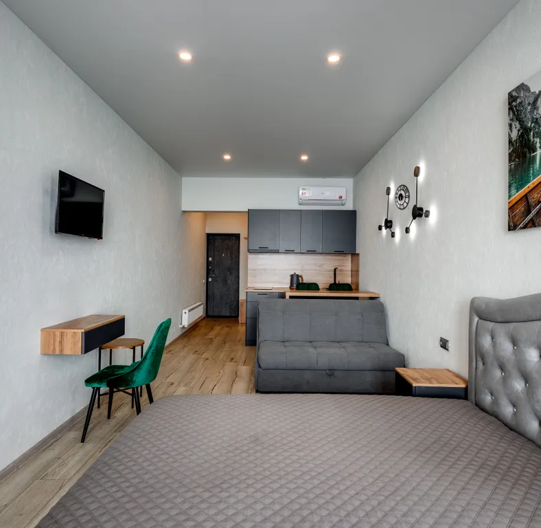 Студия люкс с видом на море у пляжа