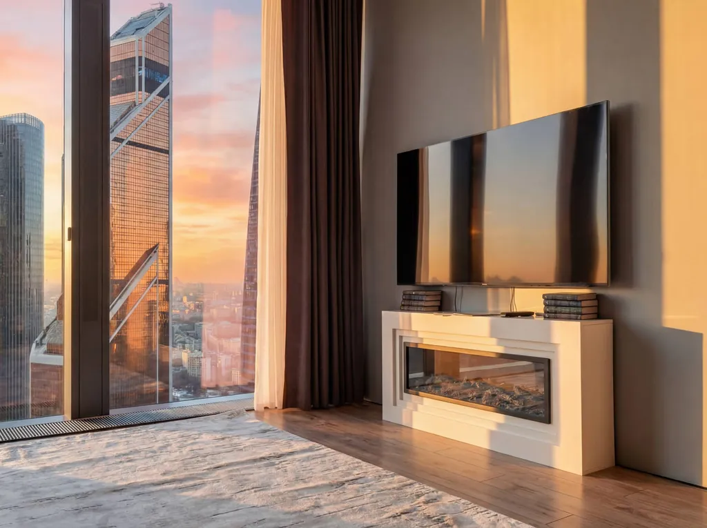 Neva City 43 этаж 51 м2 панорамный вид на небоскребы и город