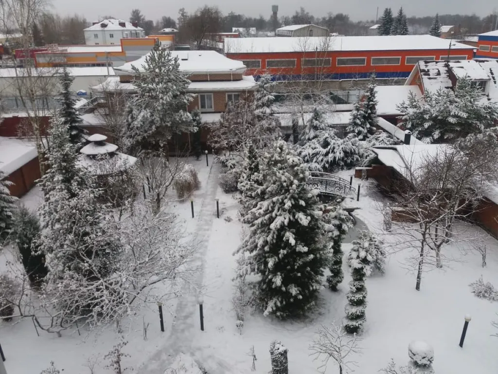 Дом в ботаническом саду