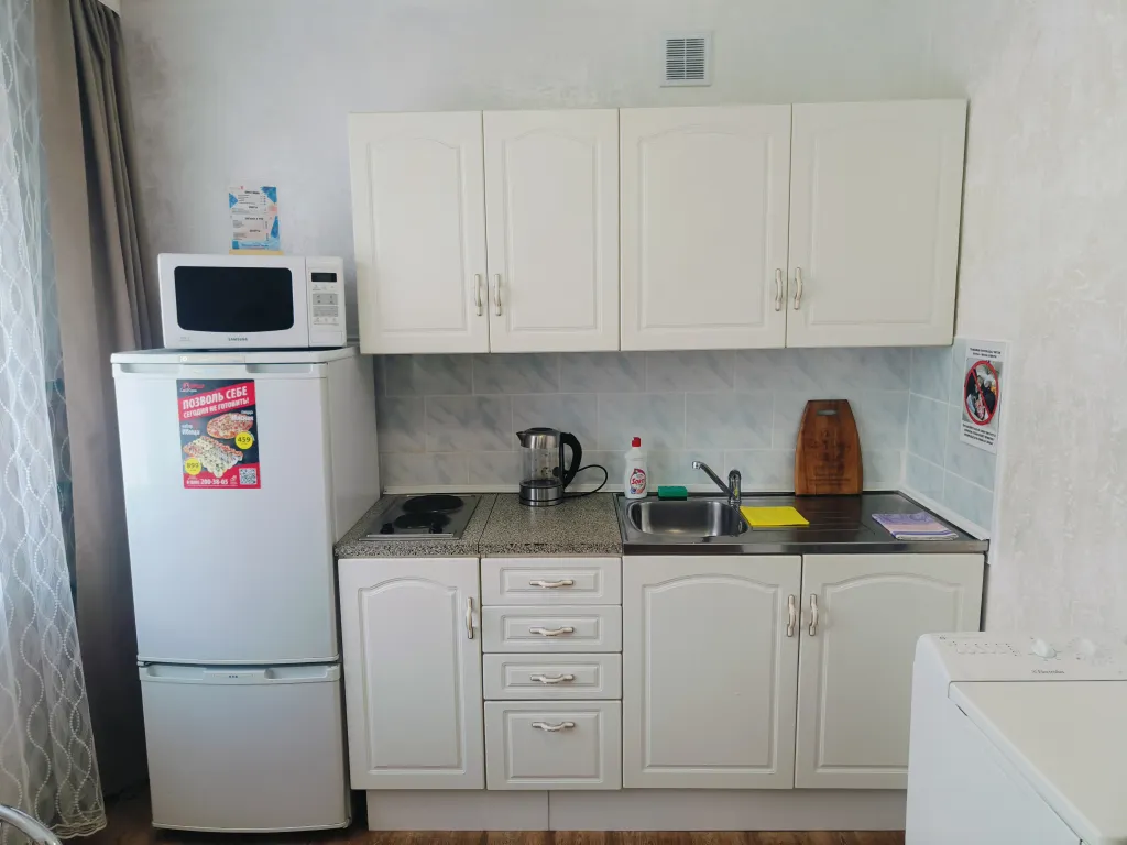 Квартира-студия с новым евроремонтом