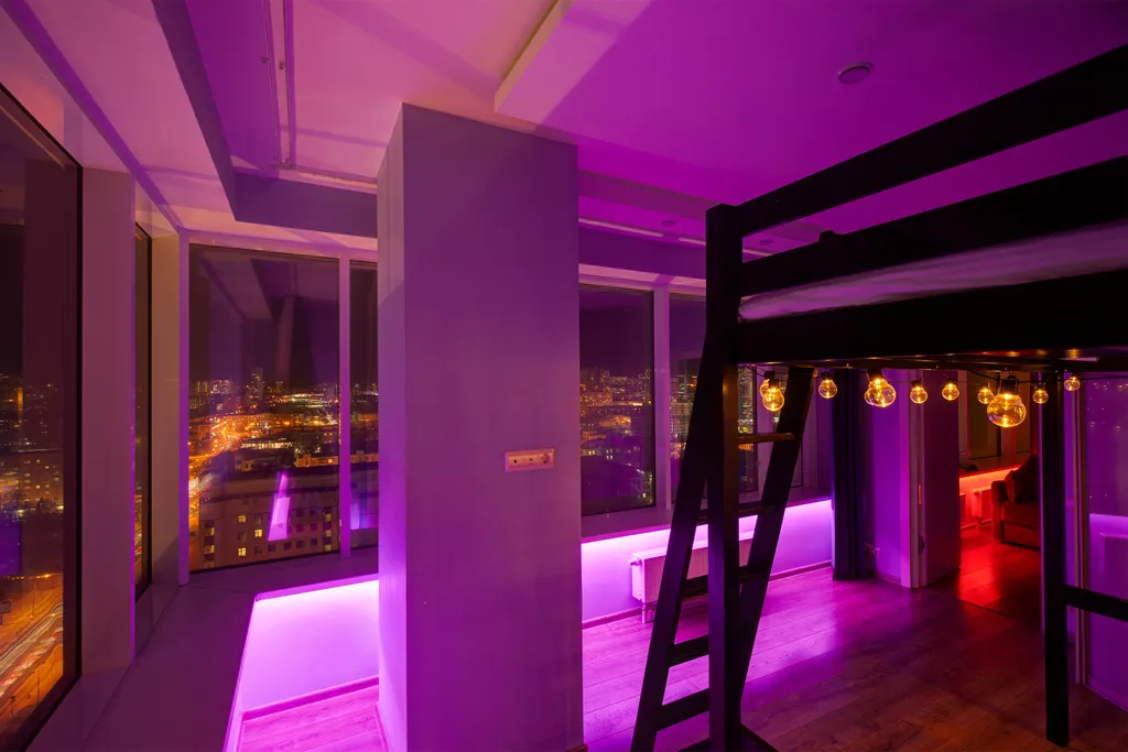 Апартамент с панорамным видом "Огни Екатеринбурга"