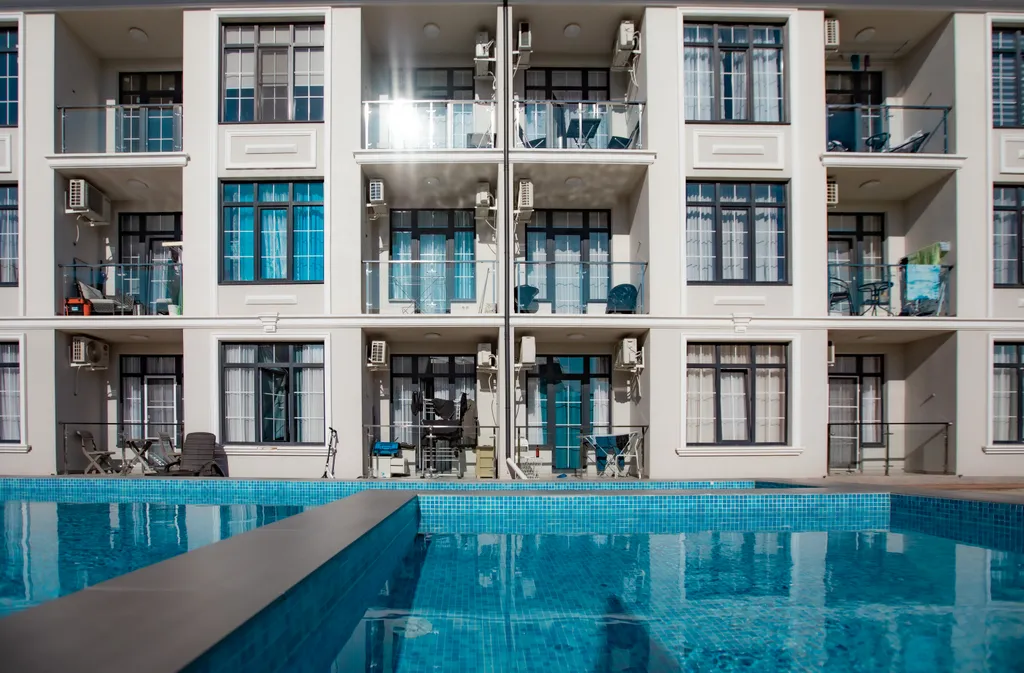 Уютная квартира с бассейном