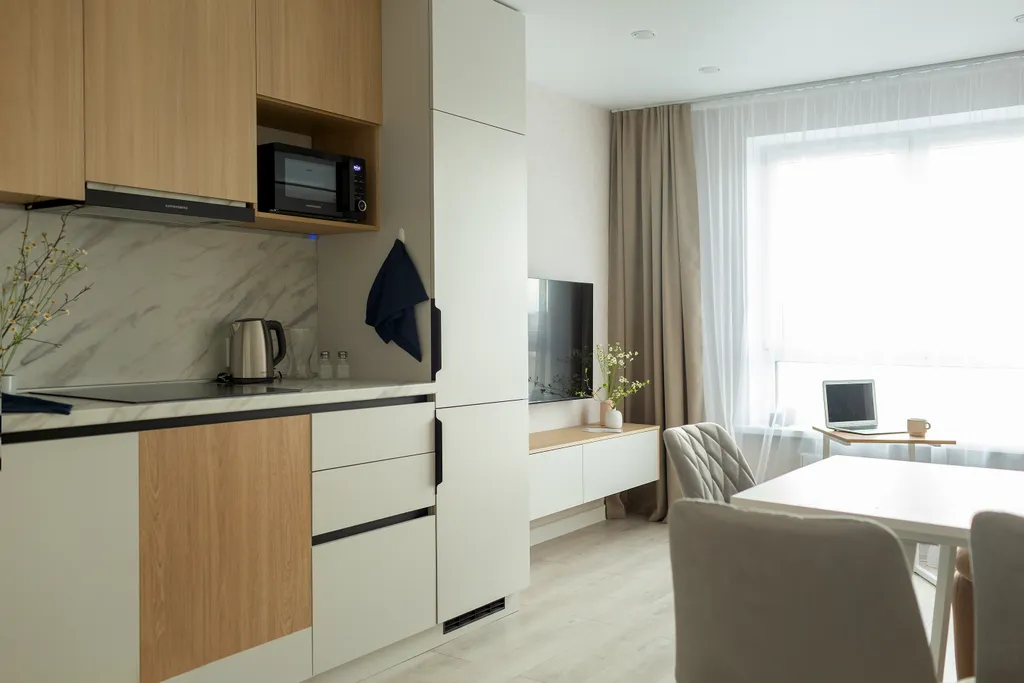 Чудесная светлая евро 2-комнатная квартира в премиум жк