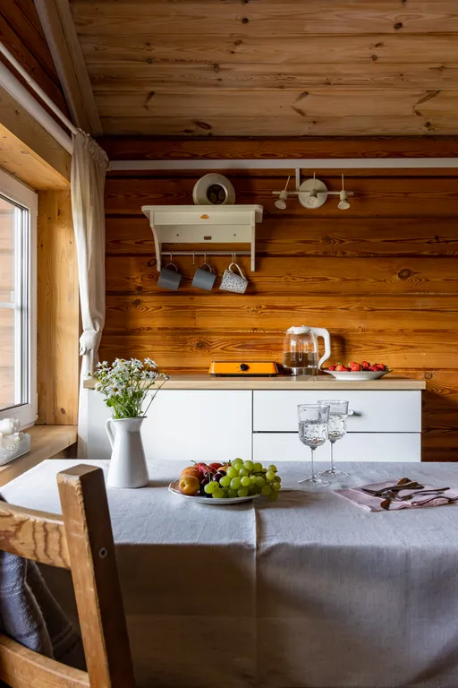 Коттедж Загородный дом на новогодние праздники с баней — им. Морозова