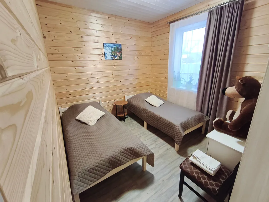 Дом с сауной и барбекю