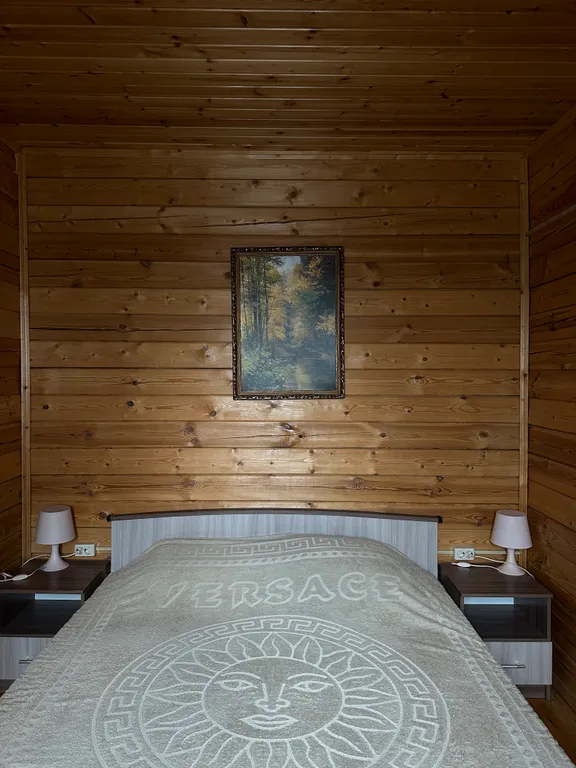 Тихий и тёплый домик в деревне с баней на дровах