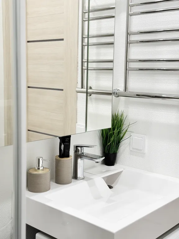 Квартира Светлая квартира с новым ремонтом и кондиционером в центре у метро — Москва