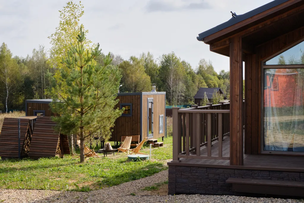 Коттедж Уютный домик у леса — Марьино