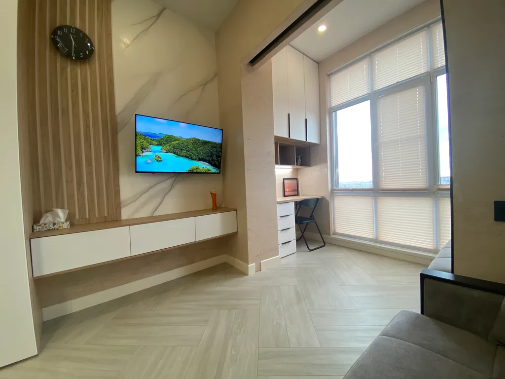 Квартира Квартира Уютная студия с видом на Олимпийский парк — Сириус