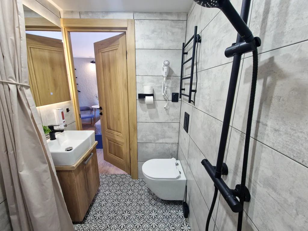 Номер с итальянским окном в бутик апарт-отеле Дом с гаргульями