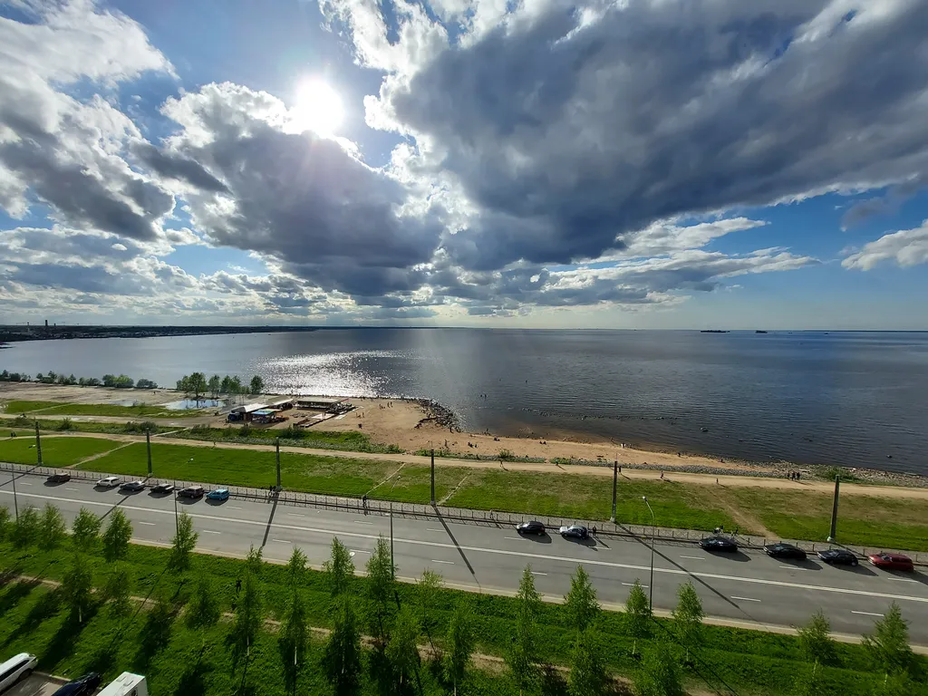 Просторные апартаменты с видом на Финский залив