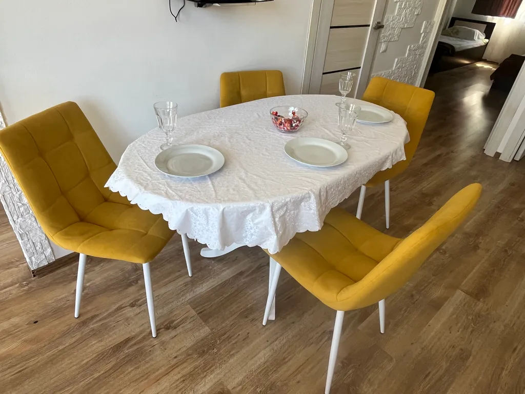 Просторная квартира с балконом