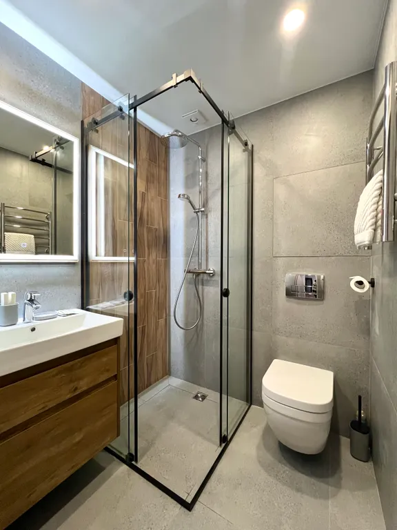 Студия в центре Красной Поляны с видом на горы