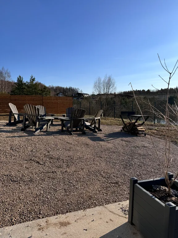 Уникальный дом-сфера с русской печью