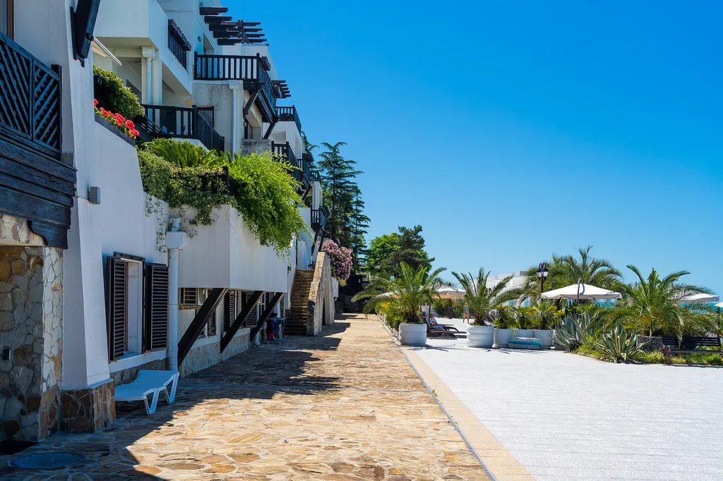 Квартира с видом на море.